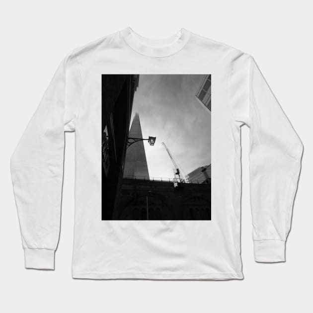 The Shard, London 2 Long Sleeve T-Shirt by rosedew